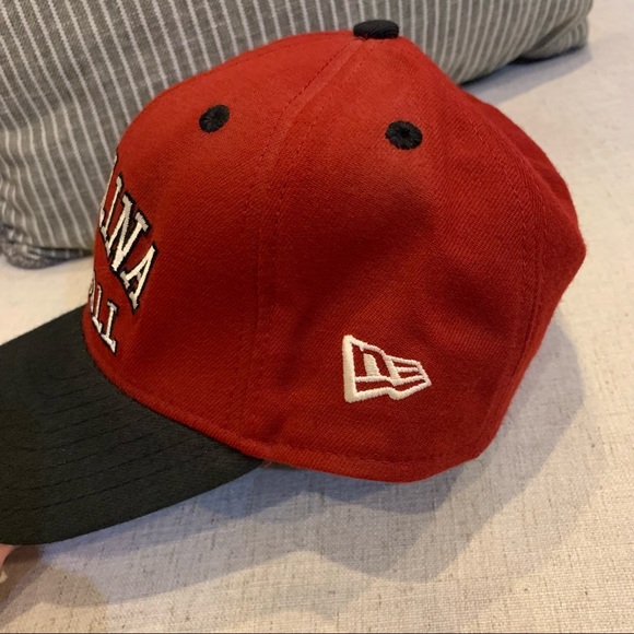 New Era Tyro.001 Carolina Football Red and Black Unisex Sports Cap Hat - Picture 3 of 6